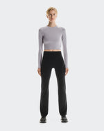 Women's Studio Long-T Crop Lilac - US 3460