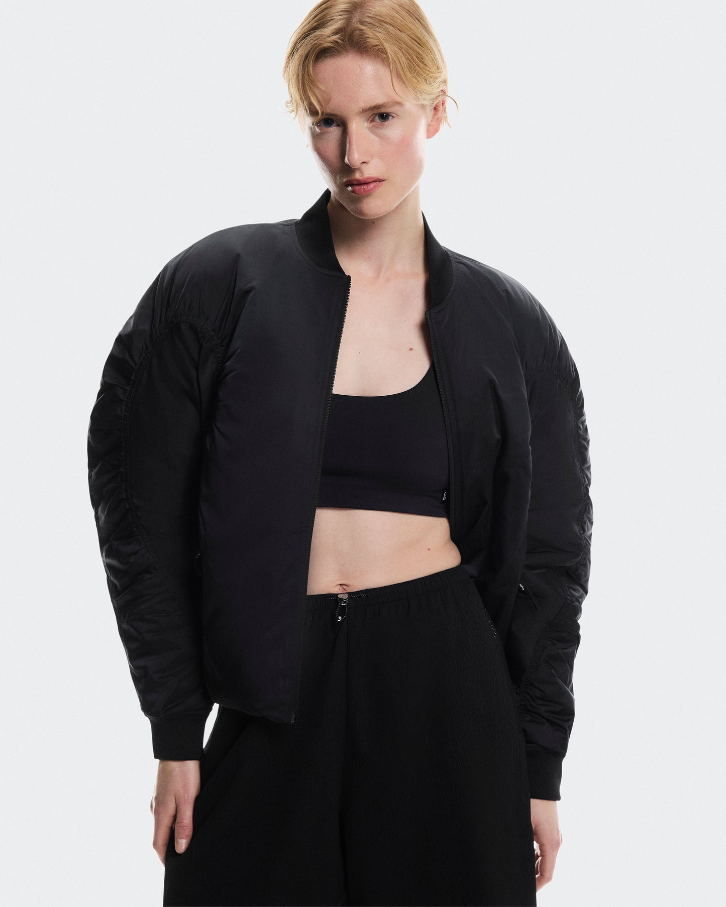 Women's Bomber Jacket Black - US 4739