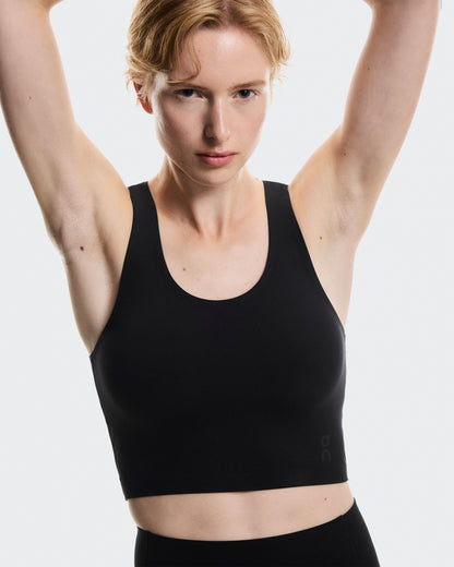 Women's Studio Open Back Crop Black - US 4632
