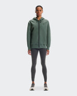 Women's Focus Tech Zip Hoodie Olive - US 3230