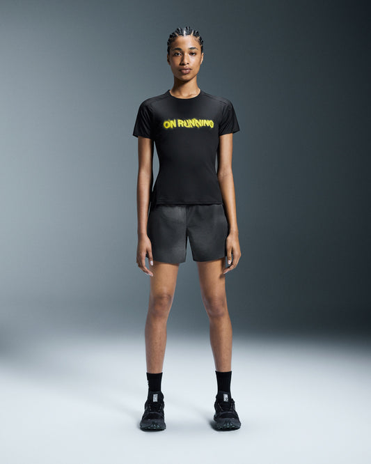 Women's Running Shorts Lumos Black - US 5495
