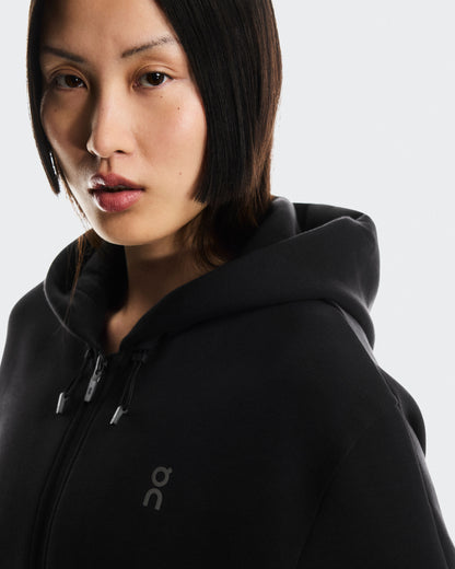 Women's Focus Tech Zip Hoodie Black - US 7997