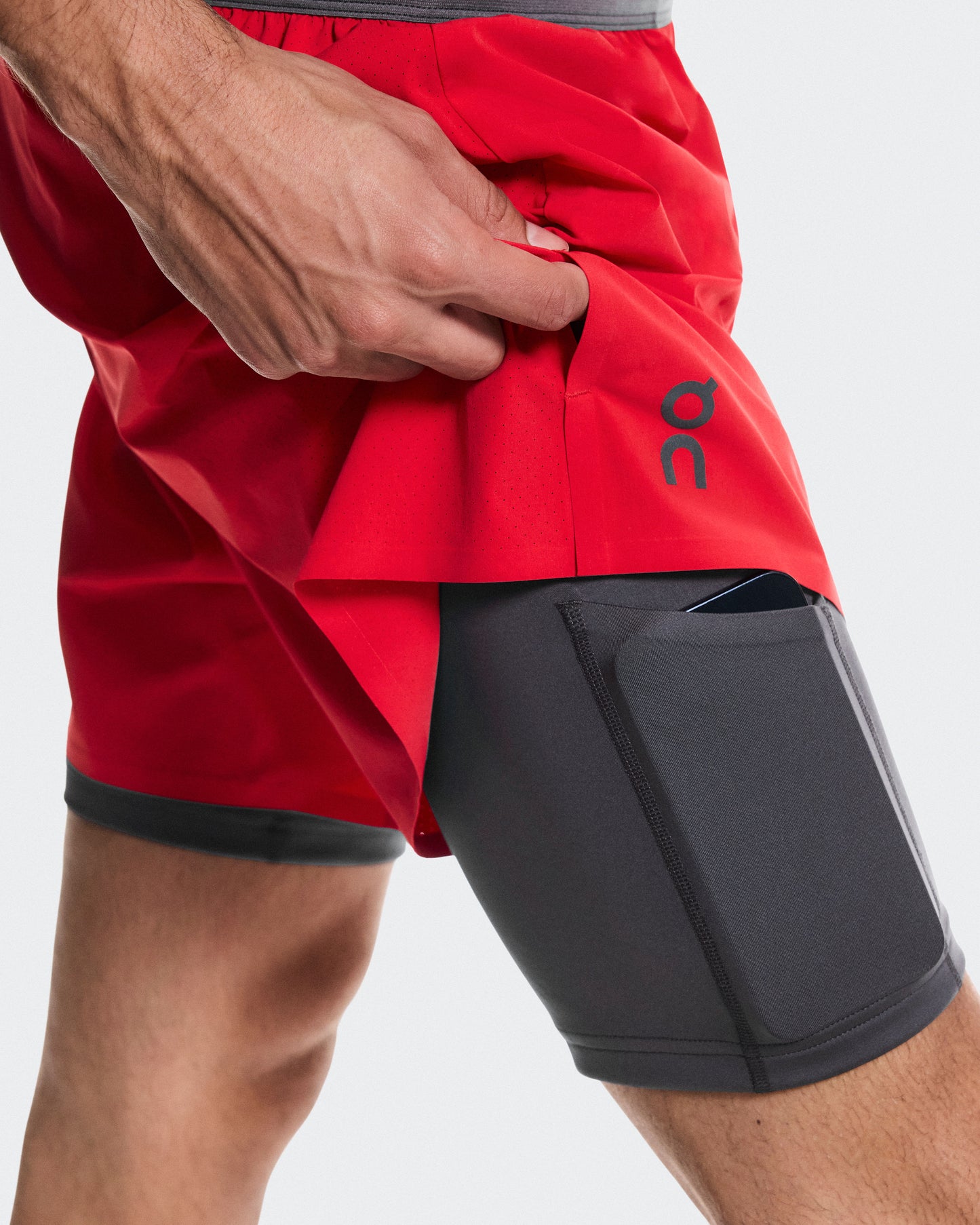 Men's 5" Performance 2/1 Shorts Robin | Eclipse - US 5413