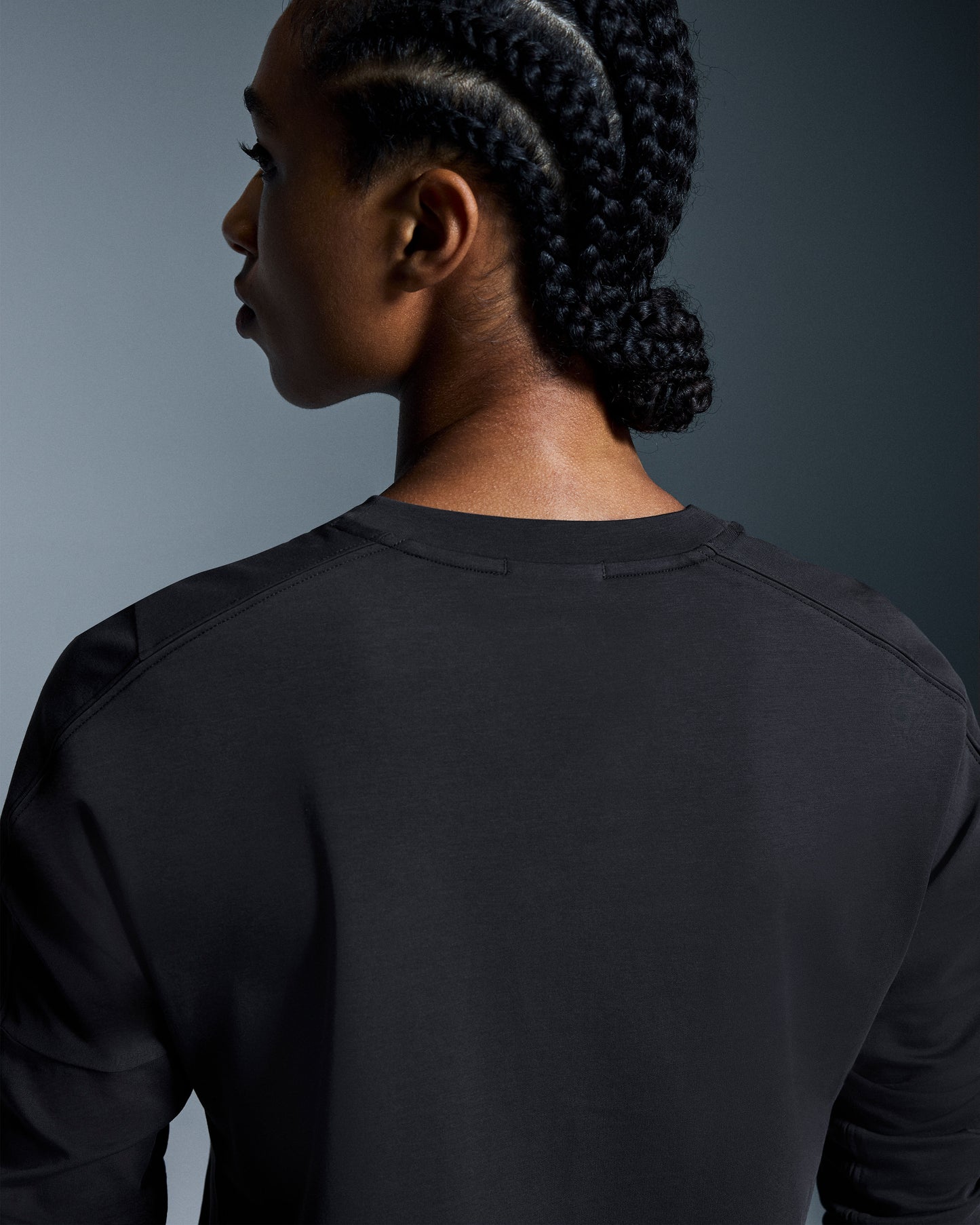 Women's Focus Long-T Black - US 6751