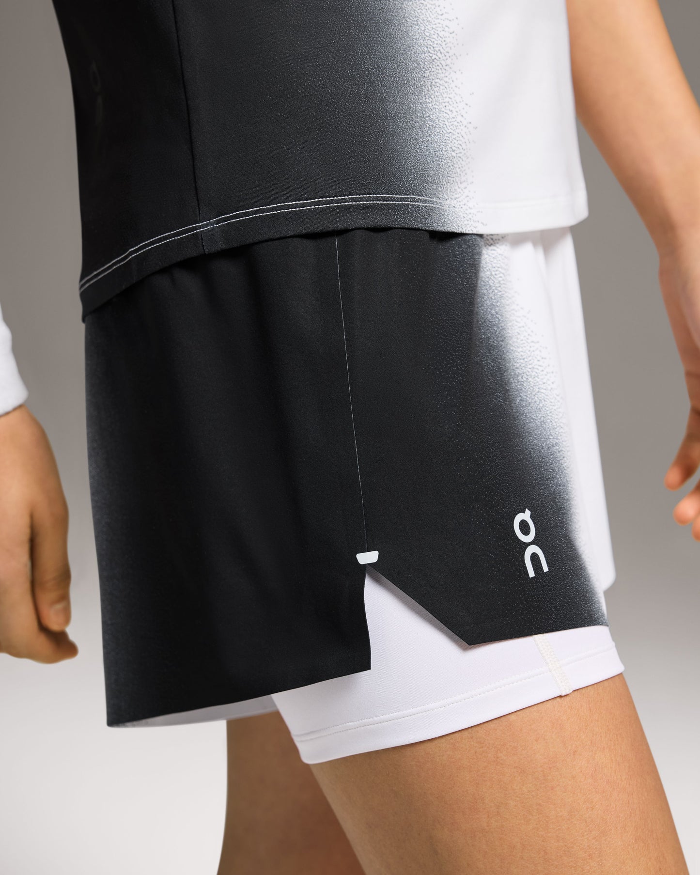 Women's Court Shorts Black | White - US 6408