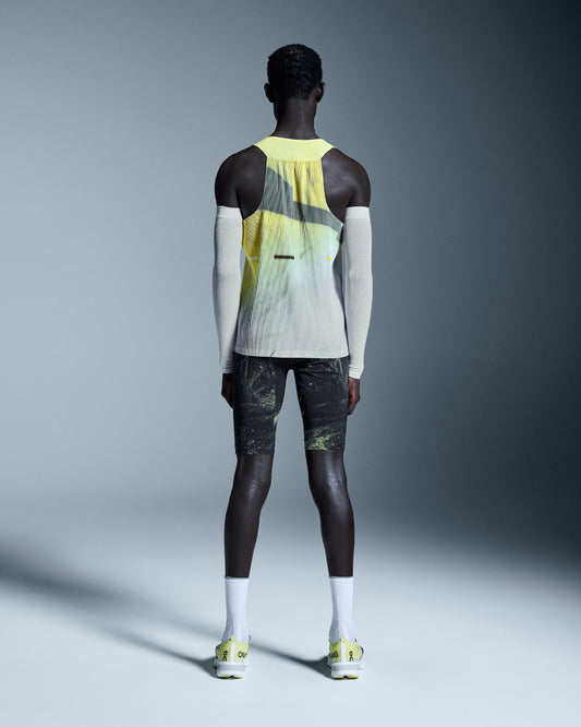 Men's Race Singlet Limelight | Glacier - US 7862