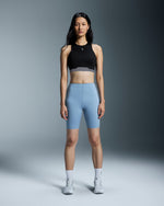 Women's Train 2-in-1 Crop Black - US 3279