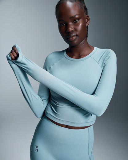 Women's Movement Long-T Crop Coast - US 8202
