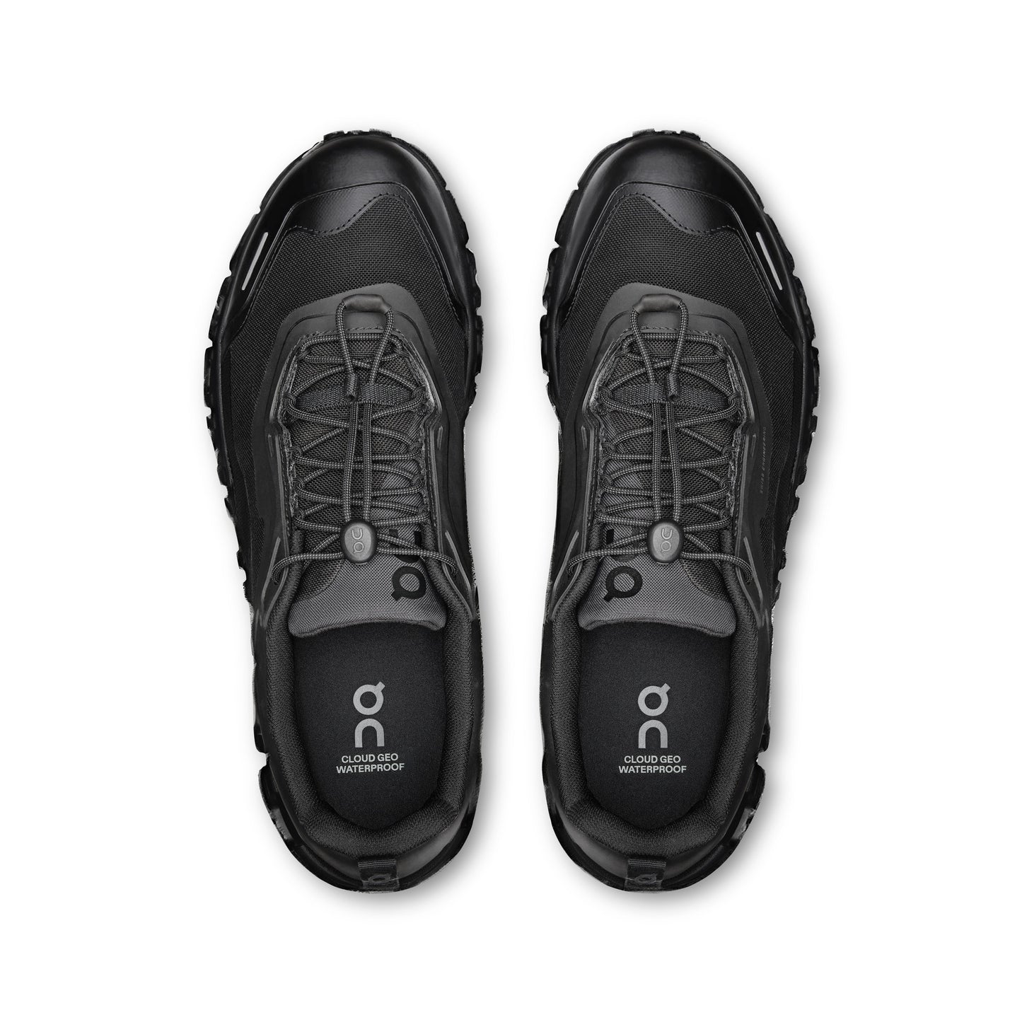 Men's Cloud 6 Geo Waterproof Black | Black - US 3389