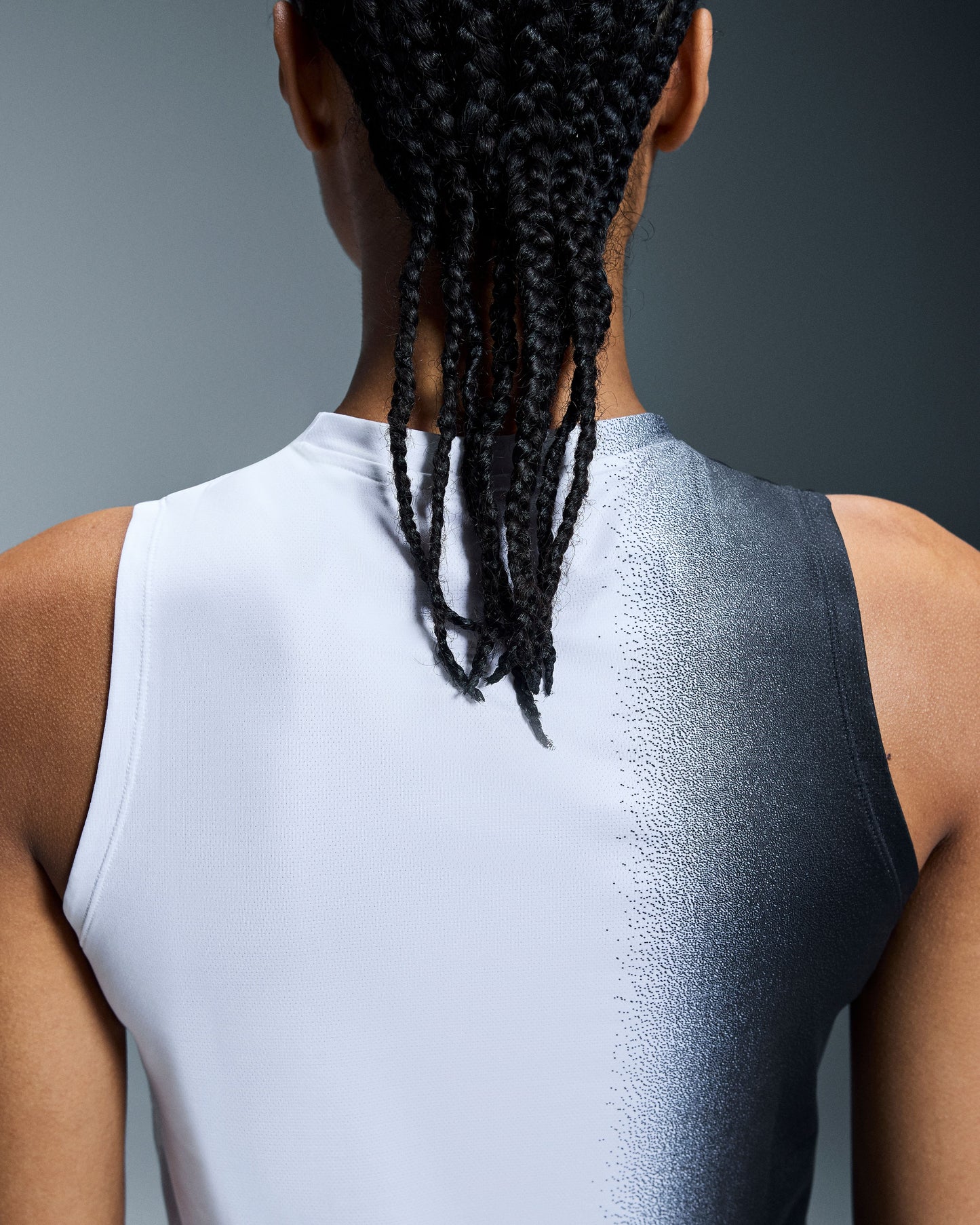 Women's Court Tank Black | White - US 8117