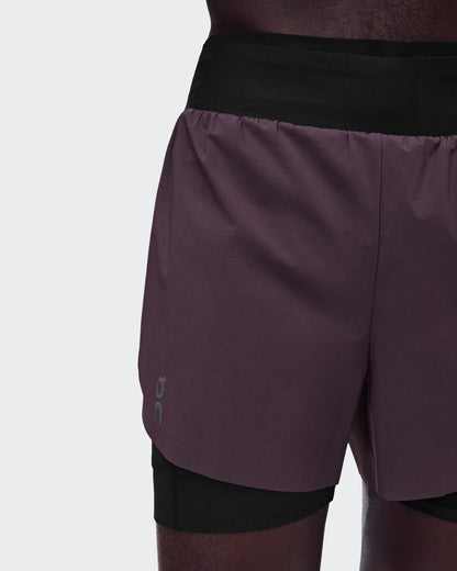 Men's Zero 2-in-1 Shorts Urchin | Black - US 2245