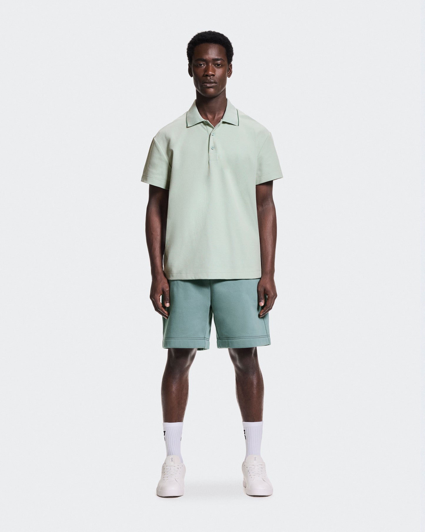 Men's Courtside Polo Mineral | Tide - US 9394