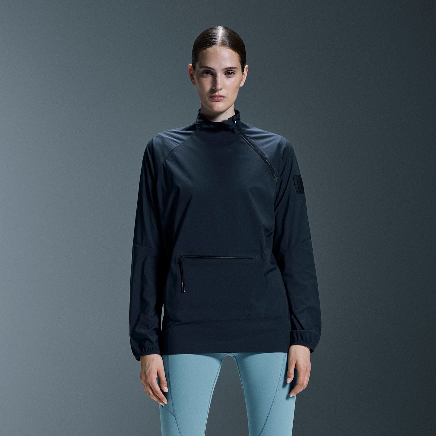 Women's Weather Jacket Black | Navy - US 3954