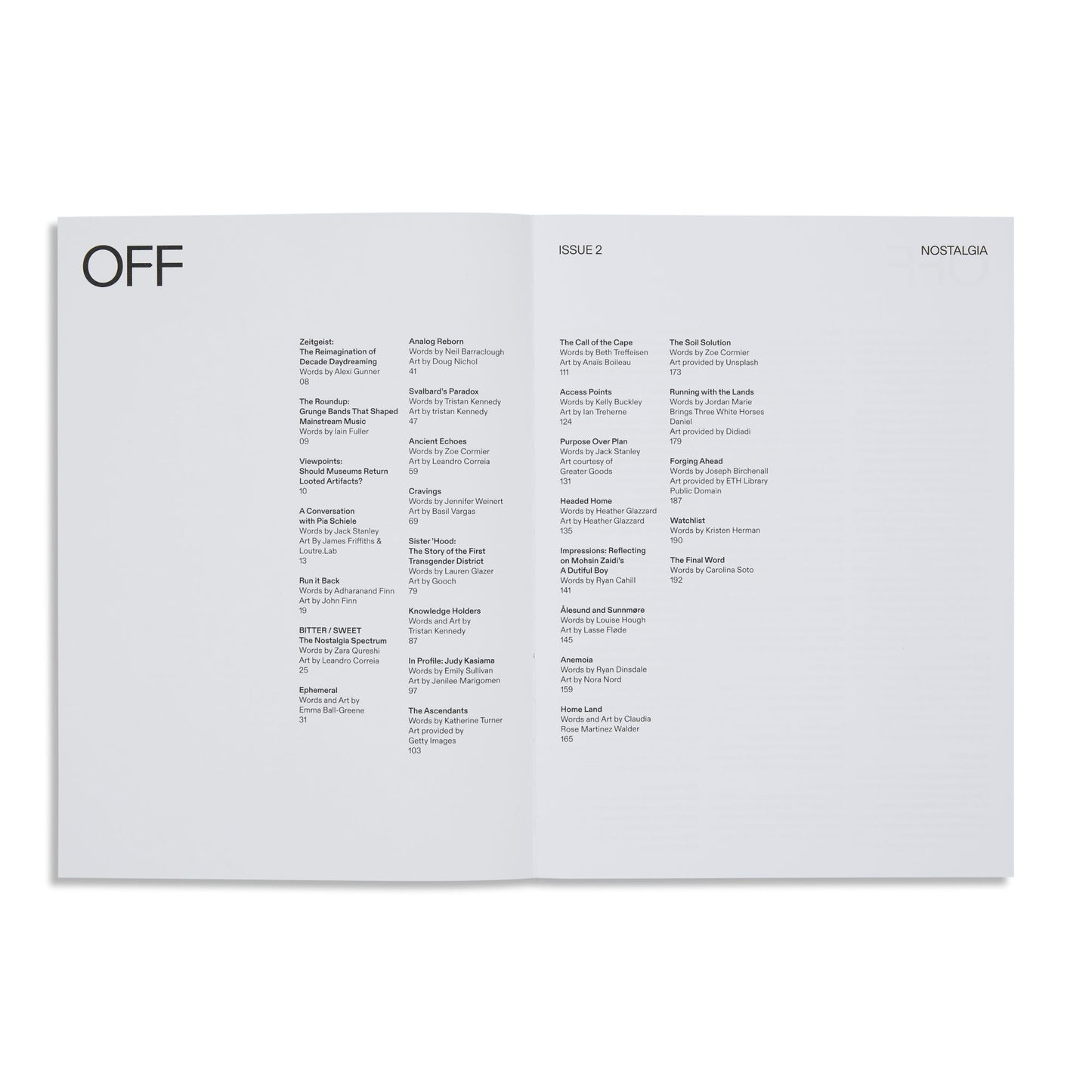 OFF Magazine Issue 02 - US 7899