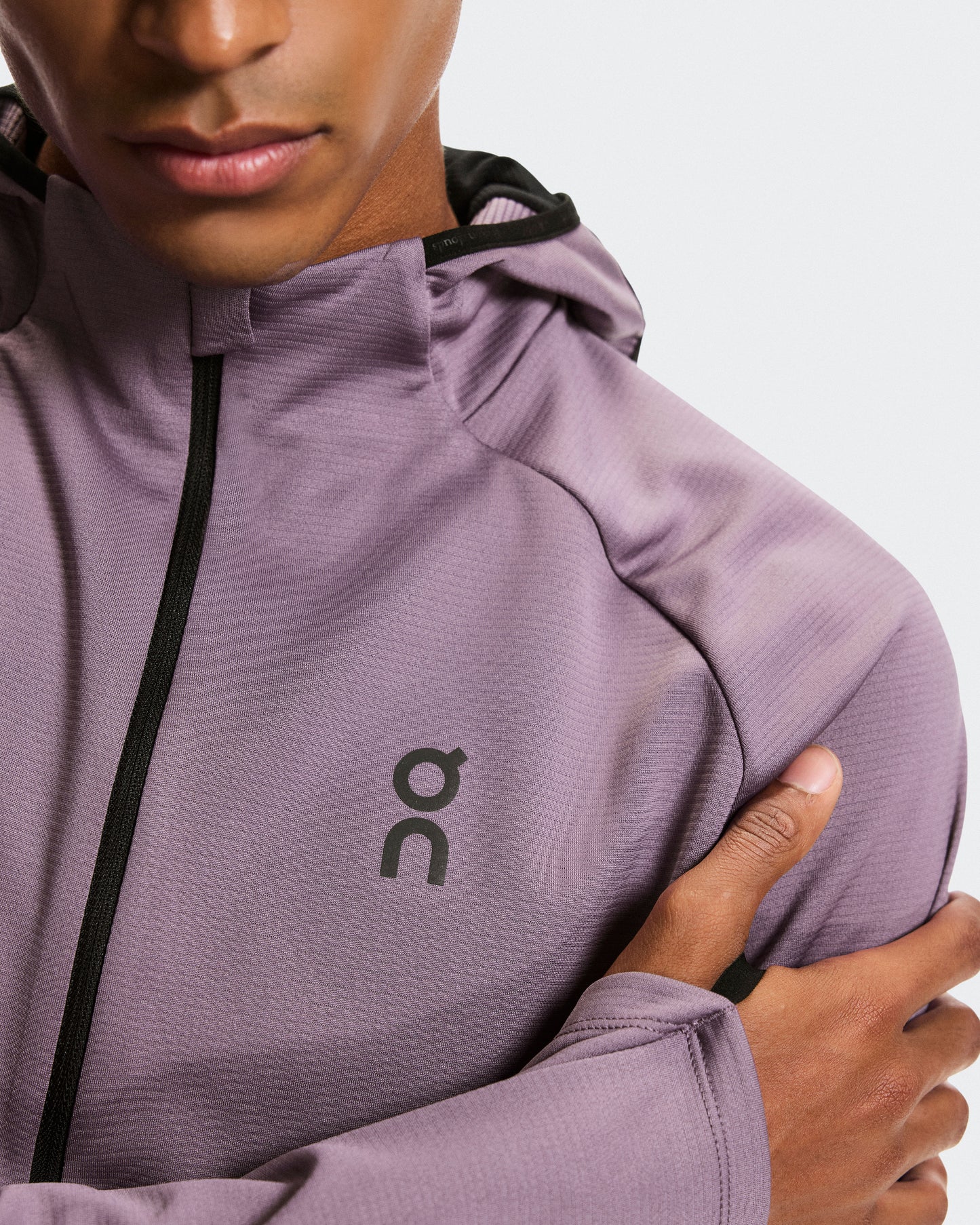 Men's Climate Zip Hoodie Dewberry - US 5994