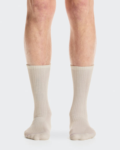 Hybrid Sock High 2P Ivory - US 1666