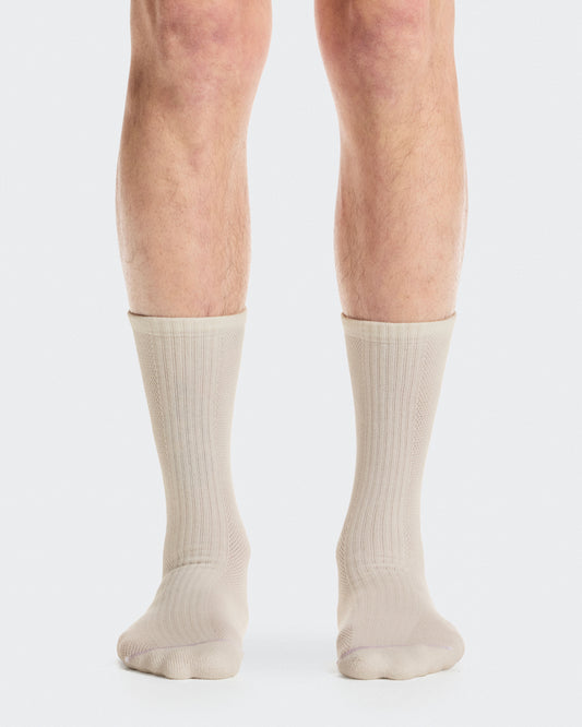 Hybrid Sock High 2P Ivory - US 1666