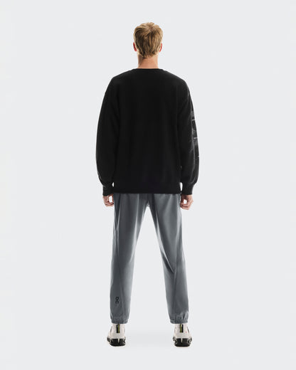Men's Club Crew Graphic Black | Olive - US 4771