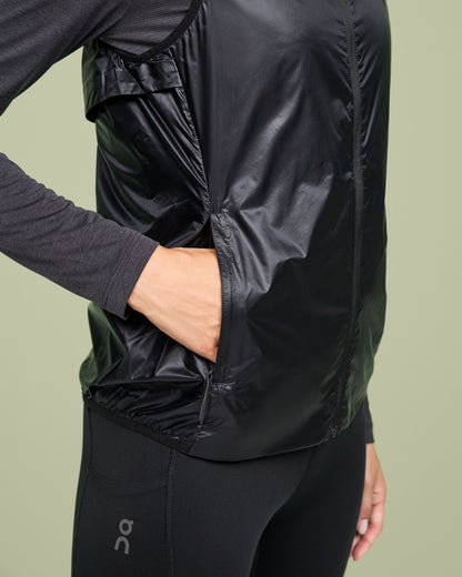 Women's Weather Vest Black - US 8539