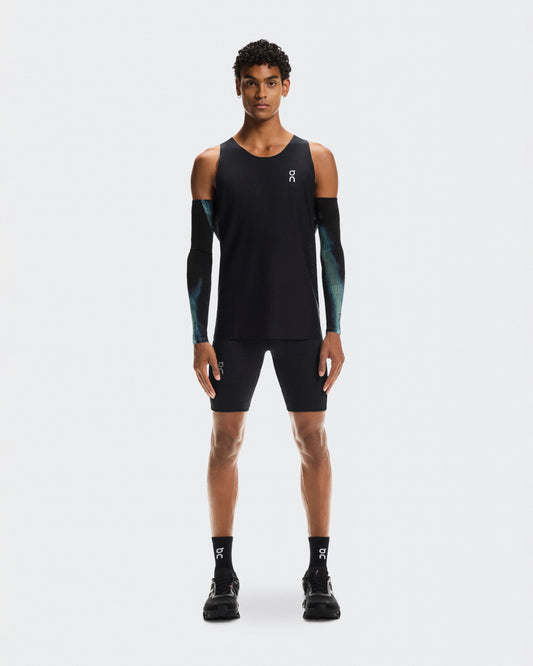 Men's Pace Tights Short Black | Black - US 7976