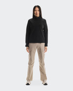 Women's Trek Quarterzip Black - US 8871