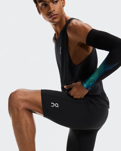 Men's Pace Tights Short Black | Black - US 7976
