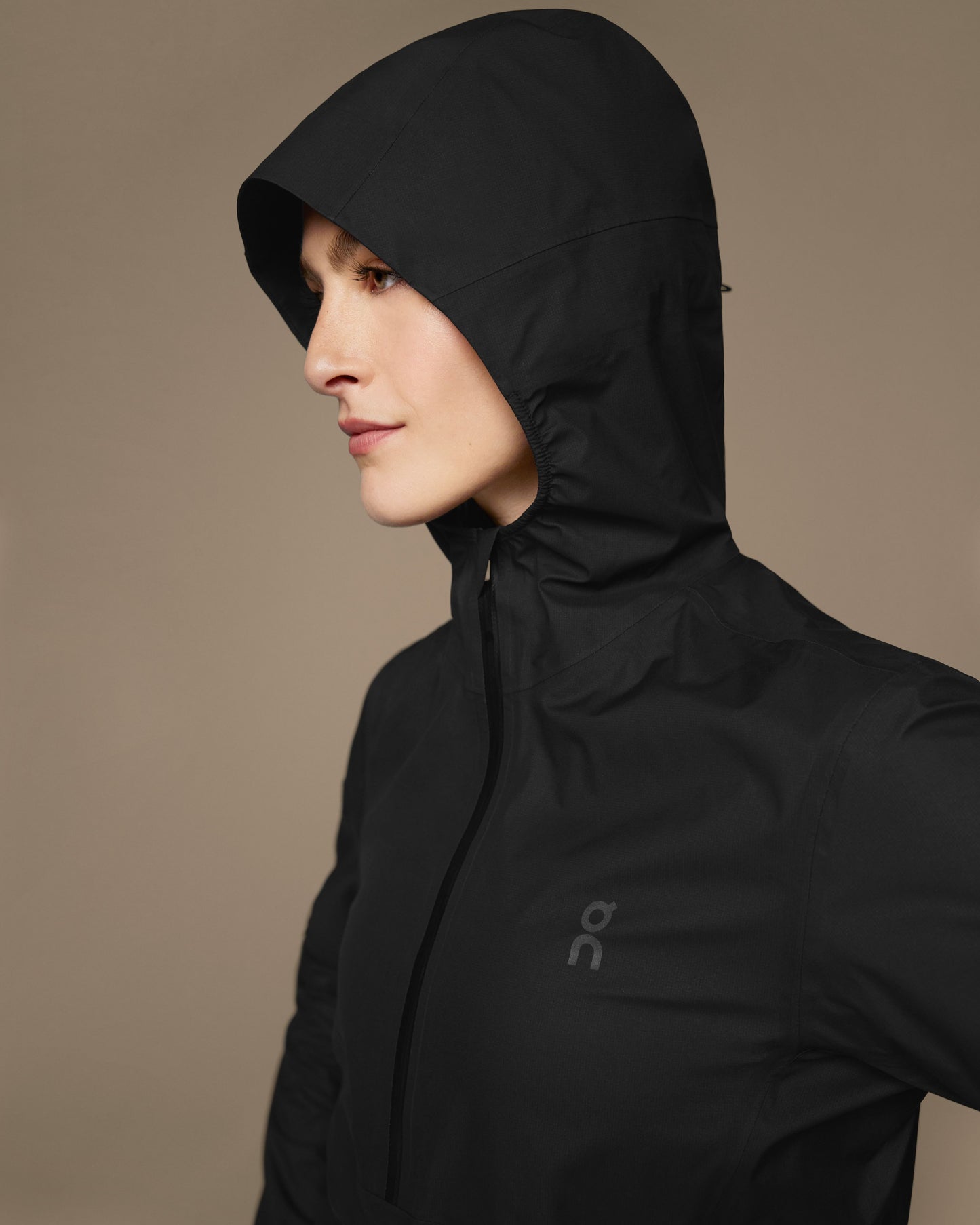 Women's Waterproof Anorak Black - US 6220