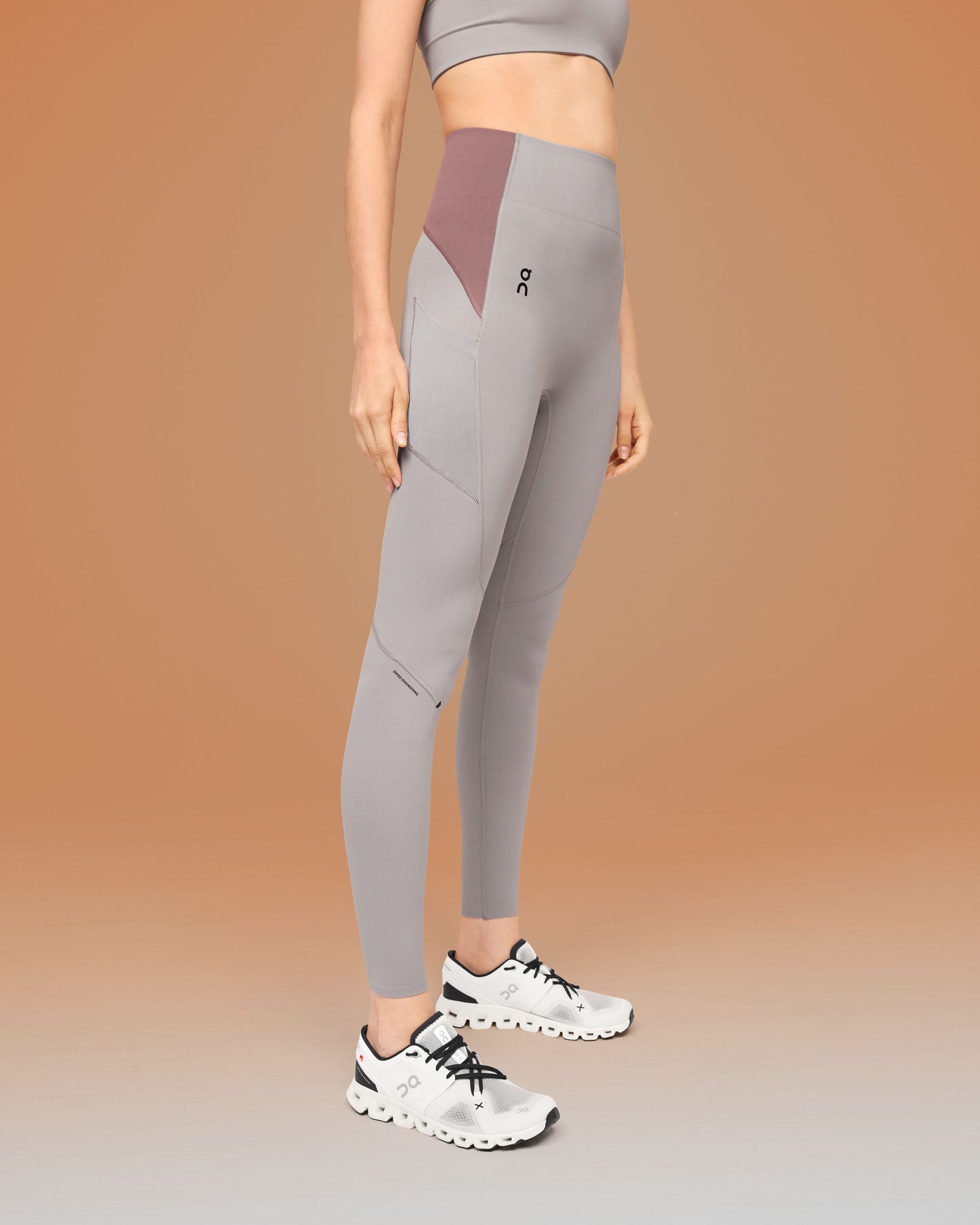 Women's Movement Tights Long Zinc | Grape - US 4629